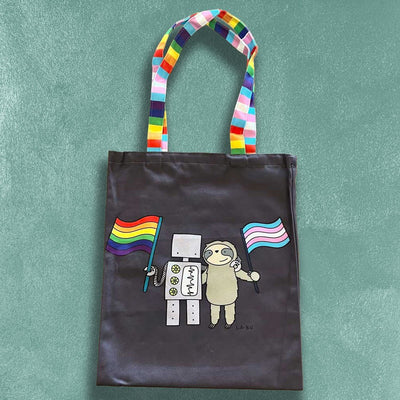 Custom Sublimated Tote Bags, Full-Color All-Over Print — full color print example