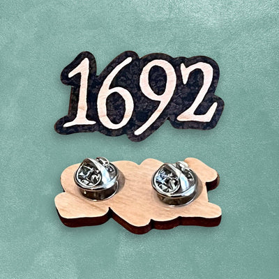 Custom UV Printed Wooden Pins, Made in USA