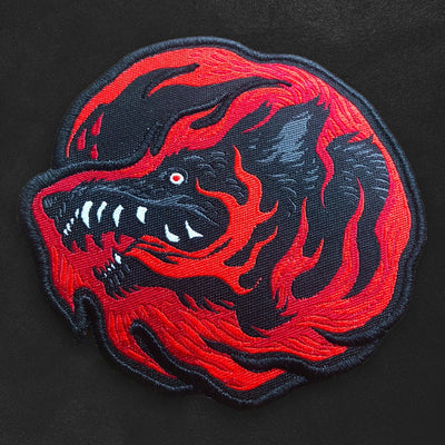 Custom Woven Patches — color and finish variations