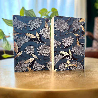Custom A5 Stitch-Bound Notebooks and Journals