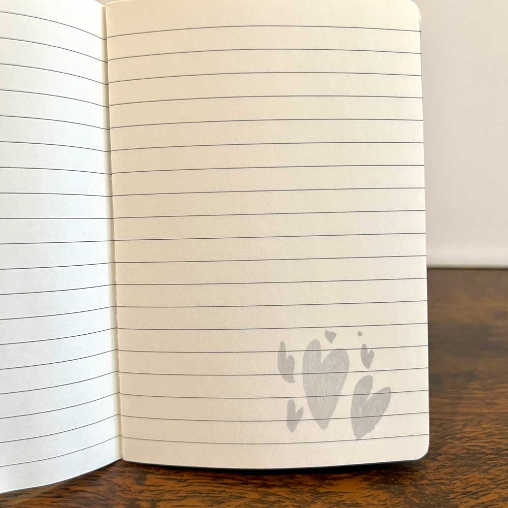 A6 Notebook Example Set, 2 Pack with Custom Wrapper — packaging detail