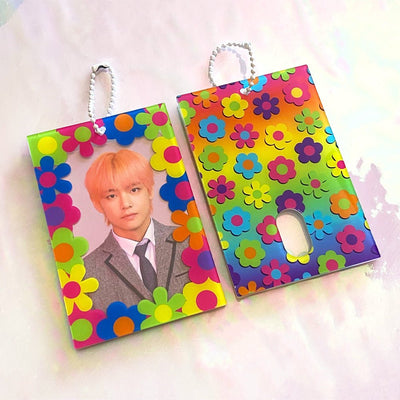 Custom Acrylic Photocard Holders — close-up detail view