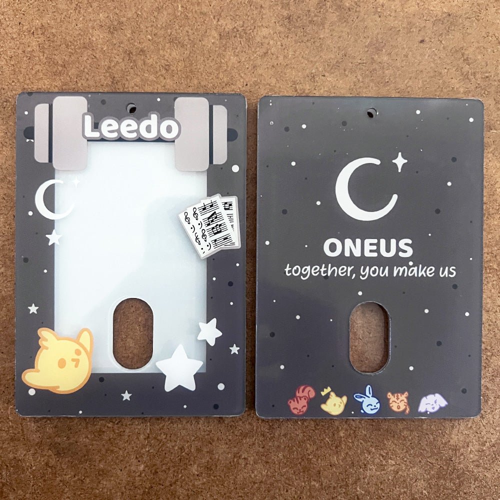 Custom Acrylic Photocard Holders — material and construction detail