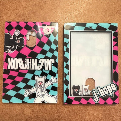 Custom Acrylic Photocard Holders — color and finish variations