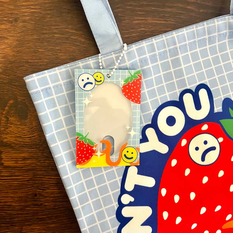 Custom Acrylic Photocard Holders — finish and texture detail
