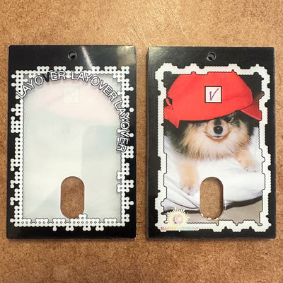 Custom Acrylic Photocard Holders — variant style example