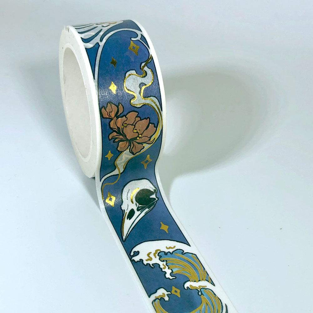 Custom Foil Washi Tape, Metallic Accents — variant style example