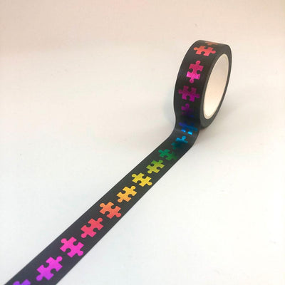 Custom Foil Washi Tape, Metallic Accents — design layout sample