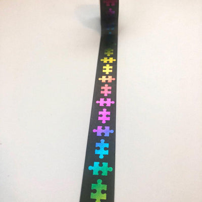 Custom Foil Washi Tape, Metallic Accents — branding and personalization example