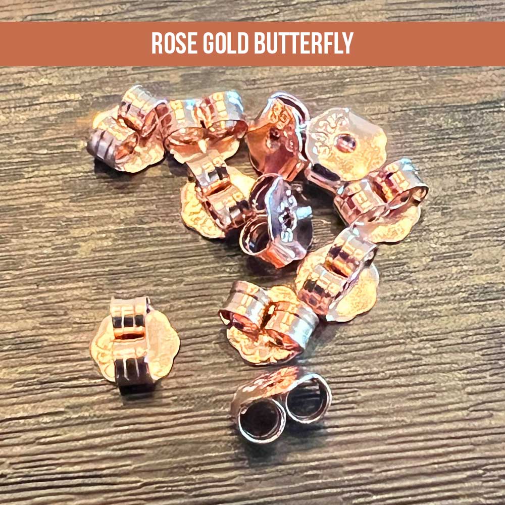 Custom Hard Enamel Earrings, Smooth Polished Finish — variant style example