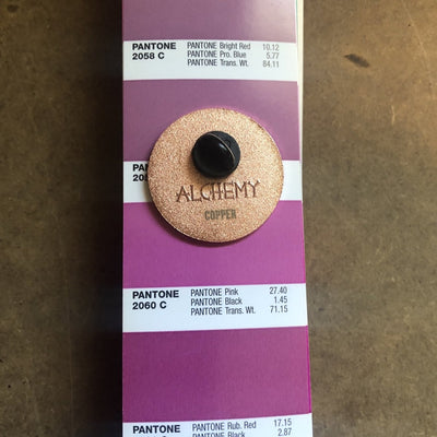 Custom Pin Metal Finishes Example Set, 18 Plating Options — color and finish variations