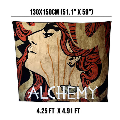 Custom Wall Tapestries, Full-Color Printed Wall Art — full color print example