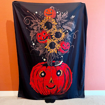 Custom Wall Tapestries, Full-Color Printed Wall Art — reverse side and backing detail