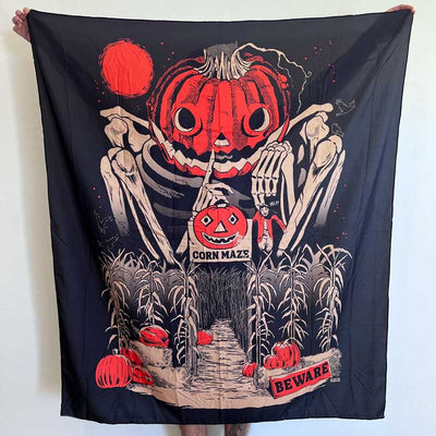 Custom Wall Tapestries, Full-Color Printed Wall Art — production sample