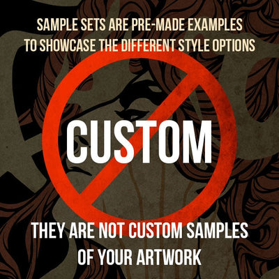 Alchemy Tote Bag Example, Sublimated Two-Sided — color and finish variations