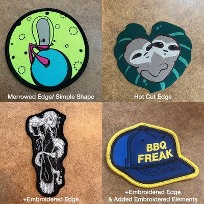 Custom Woven Patches — branding and personalization example